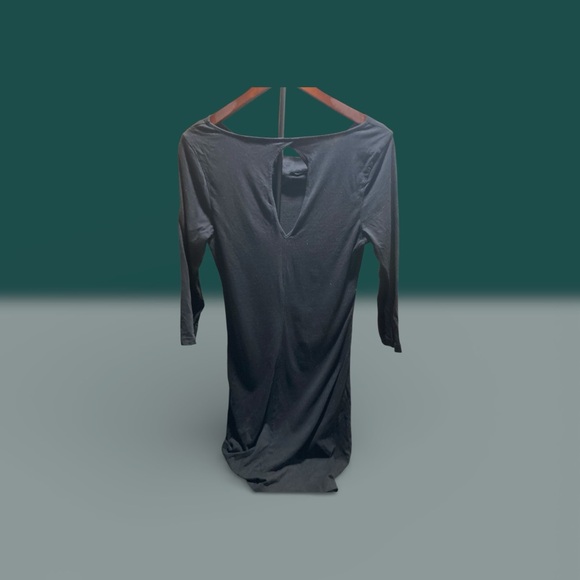 Express Little Black T-shirt Dress - Picture 4 of 4